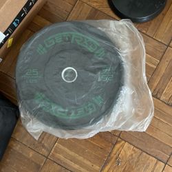 Pair Of 25 LB Weight Plates