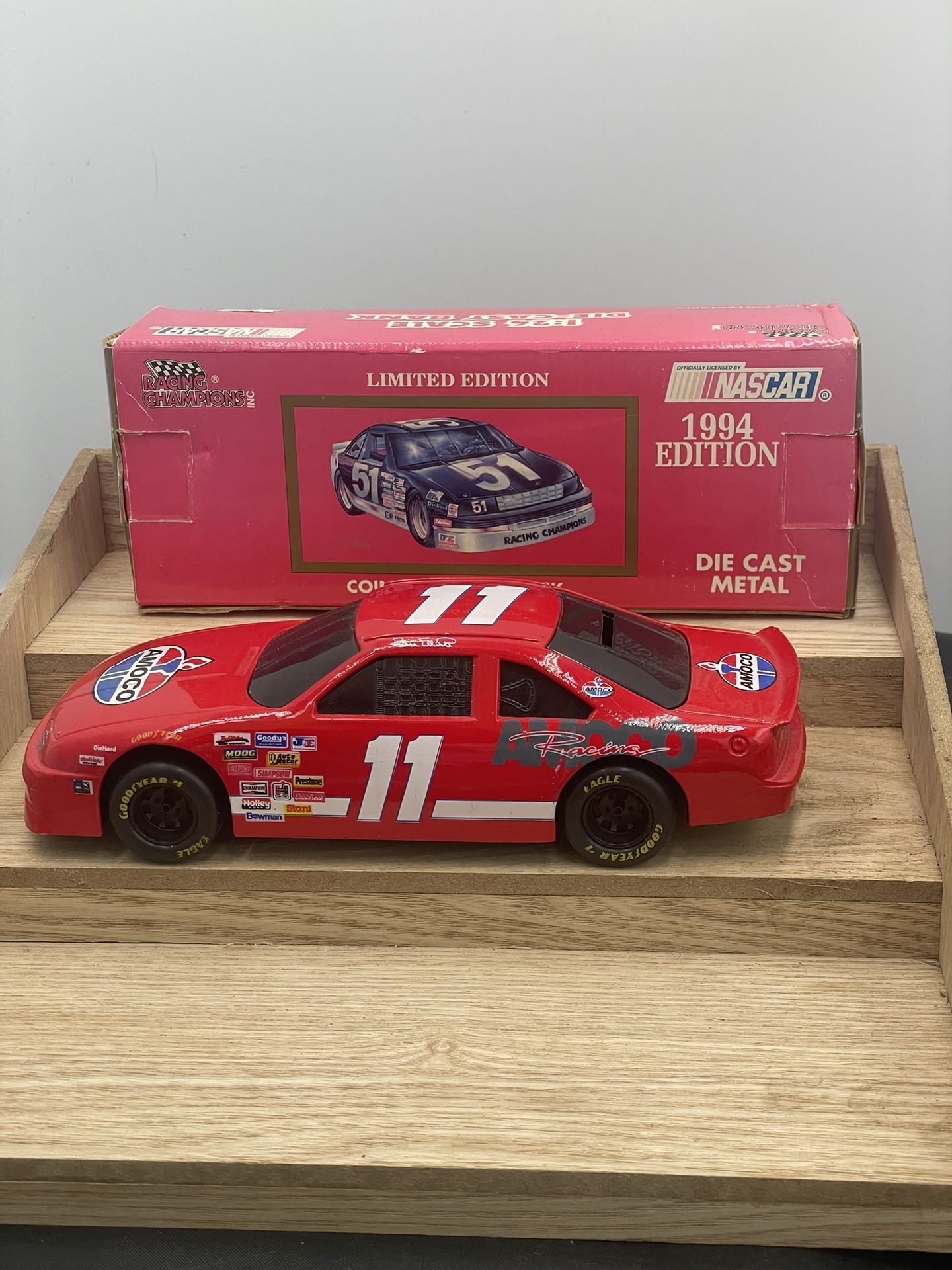 VINTAGE NASCAR Racing Champions 1994 Die Cast Metal Limited Edition 1/24 Scale