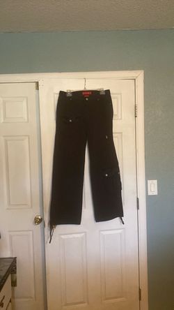 Glo black baggy pants size 7