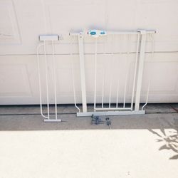 Safety Gate With Extension