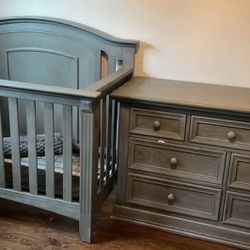 Crib And Dresser