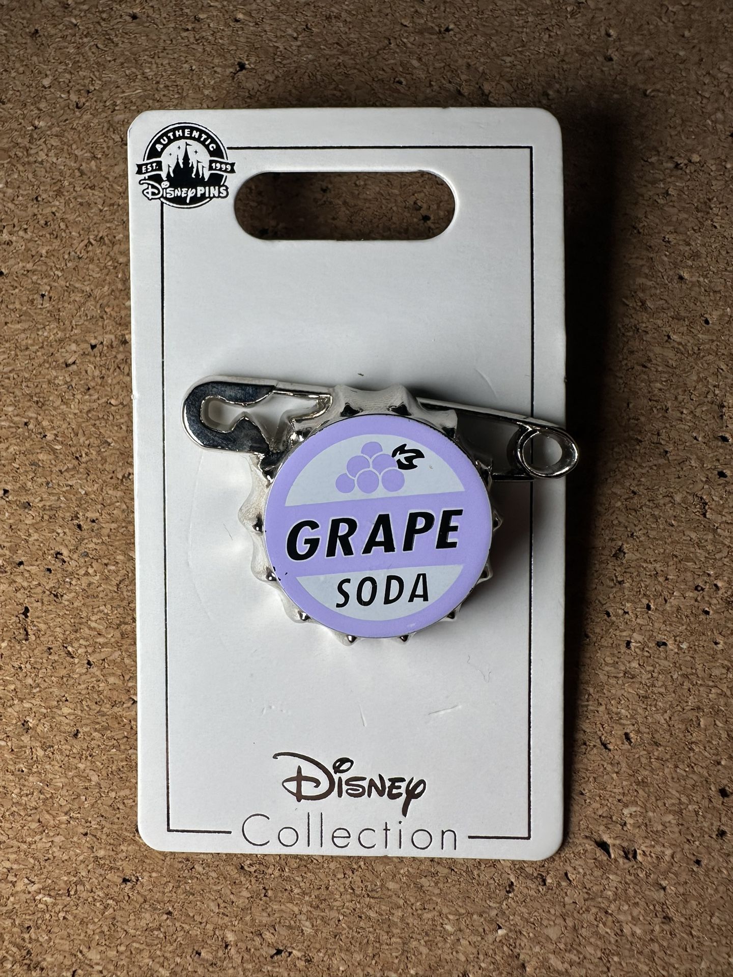 Disney Parks Grape Soda Bottlecap Pin – Up Movie