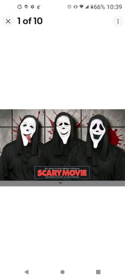 Scary movie wassup mask set $80