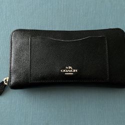 Coach Zip Around Wallet
