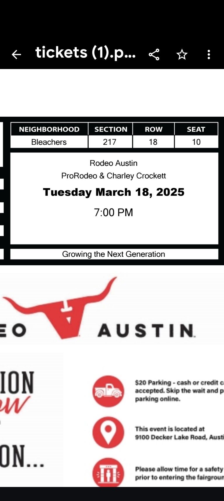 Charley Crockett Rodeo Tickets