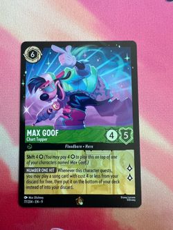 Disney Lorcana TCG (Max Goof - Chart Topper)
