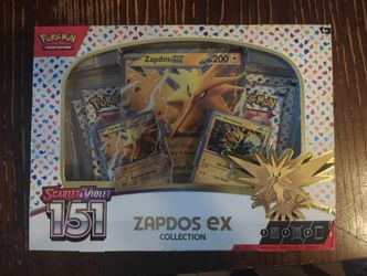 Pokemon: 151 Zapdos Ex Collection