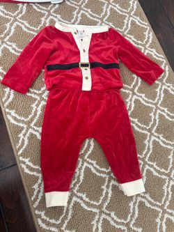 Baby Carter’s Santa Christmas Outfit – Size 9 Months