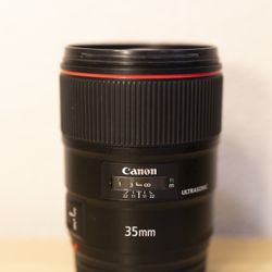 Canon EF 35 mm F1.4 Mark ii L 