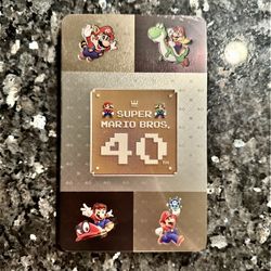 Super Mario Bros. 40th Anniversary 24 Game Case Nintendo Switch Steelbook NEW
