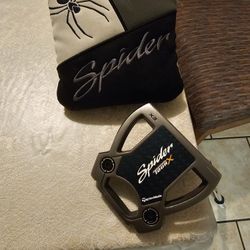 EXCELLENT CONDITION!' TAYLORMADE SPIDER TOUR X GOLF CLUB PUTTER 