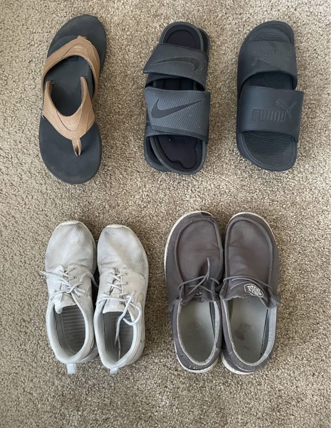 Shoes (Mainly M 12’s)