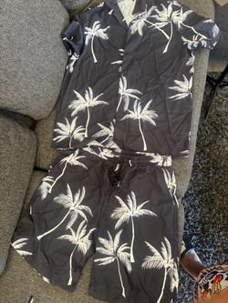 SHEIN Hawaiian 2-Piece Set – Men’s Medium