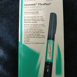 Levemi Quick Pen - Box Of 5 (Unopened, Refrigerated)