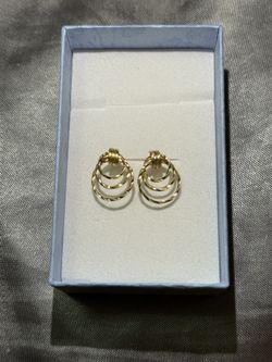 14k Yellow Gold Earrings 