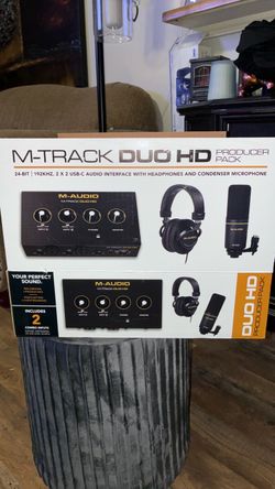 NEW M-Audio m track producer pack