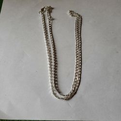 24in Sterling Silver Necklace 