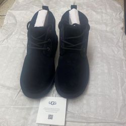 UGG Women’s Neumel Black Suede Boots