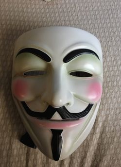 V for vendetta fiberglass mask high quality