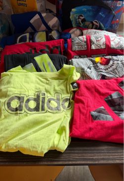 Adidas. t shirts size 8