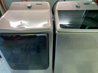 Samsung washer and Electric dryer