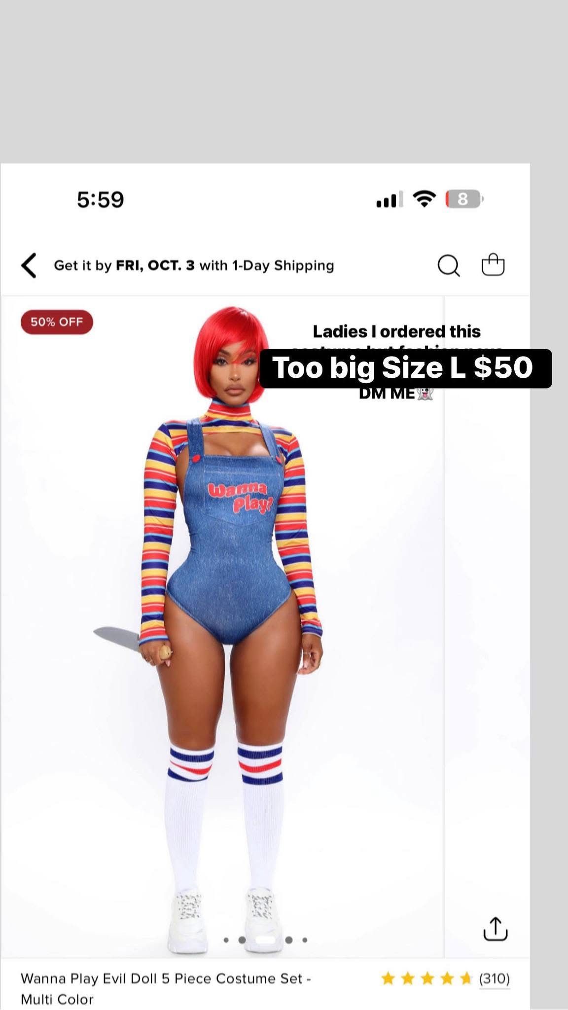 Chucky costume