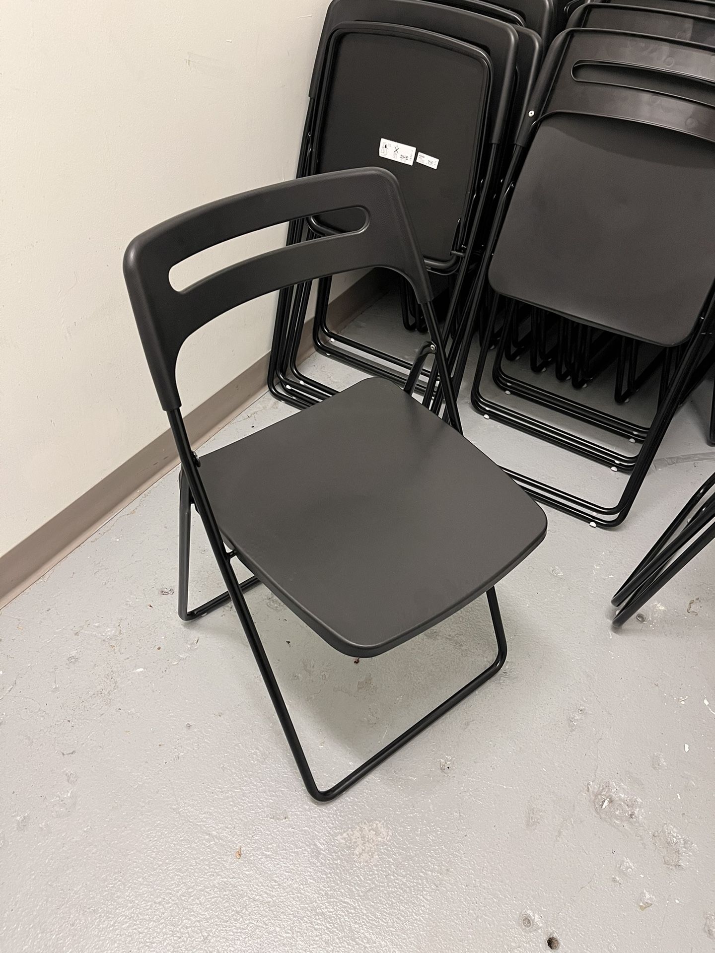 Ikea Black Folding Chairs