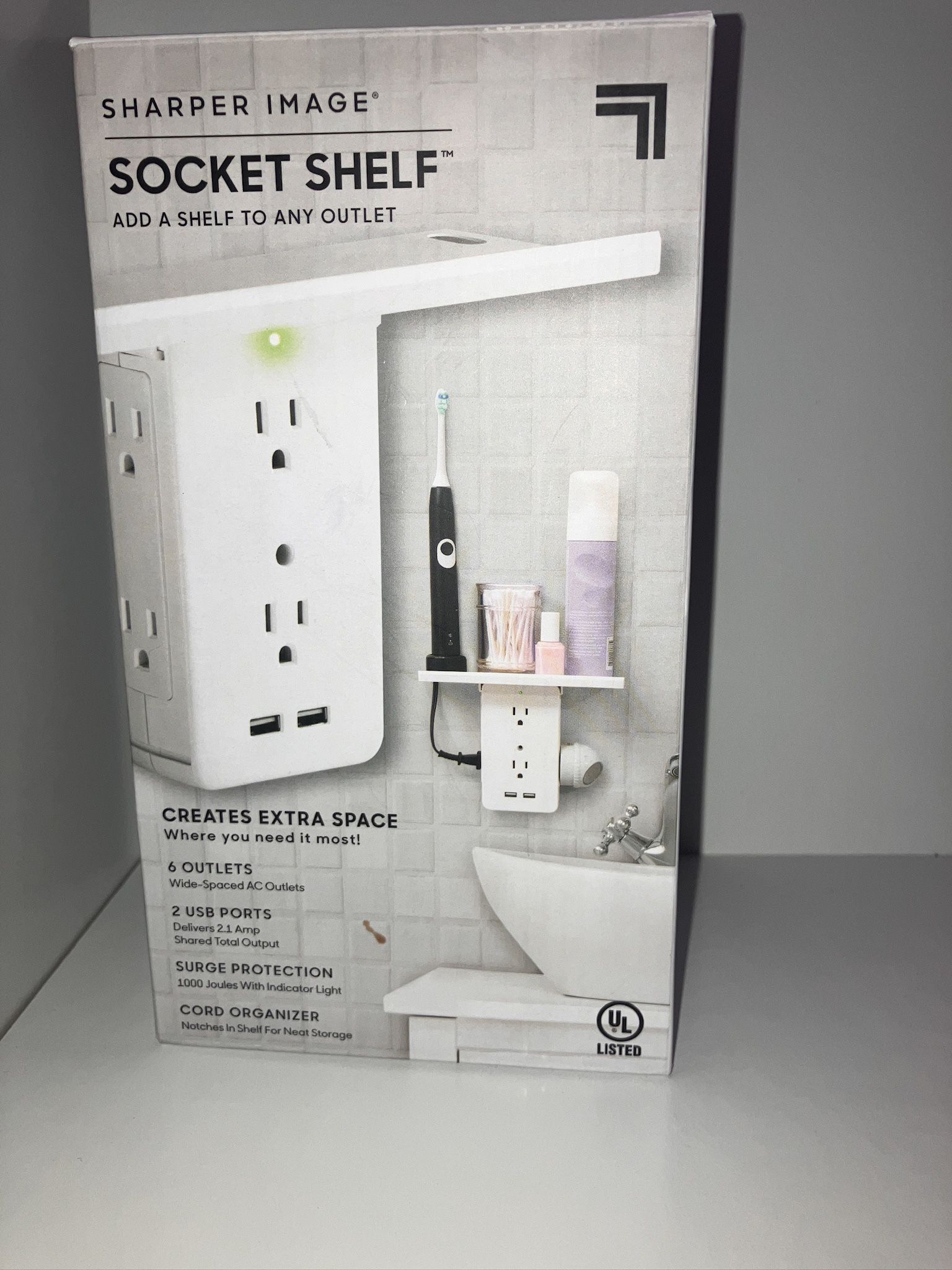 Socket shelf