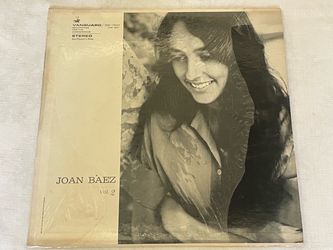 1961 original vinyl LP release of Joan Baez Vol. 2 on Vanguard Records.