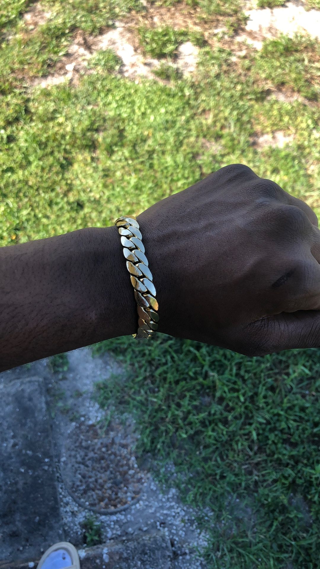 14k Gold Plated Cuban Bracelet