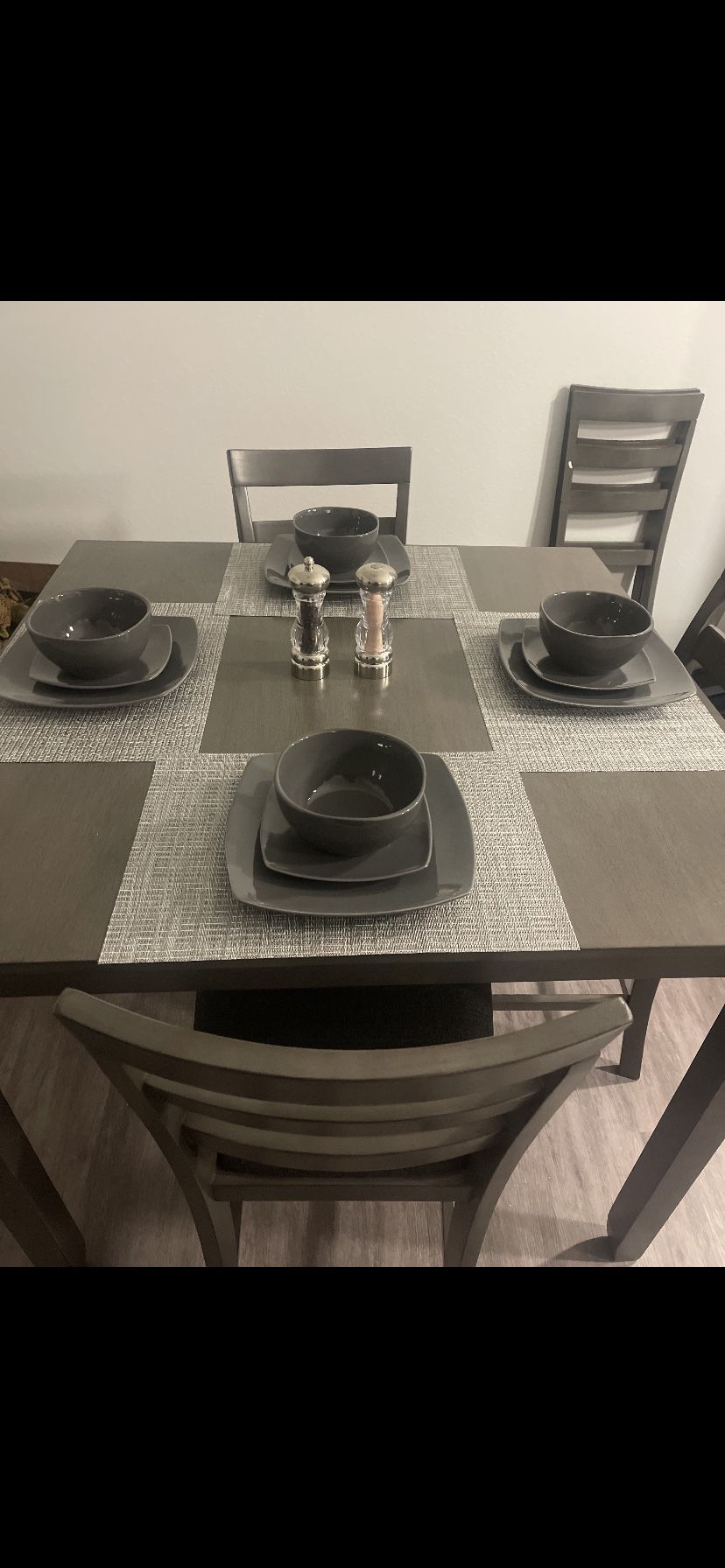 New Chapman Kitchen Table Counter Height With Brand New Chairs From Havertys