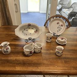 Handmade Pottery Set