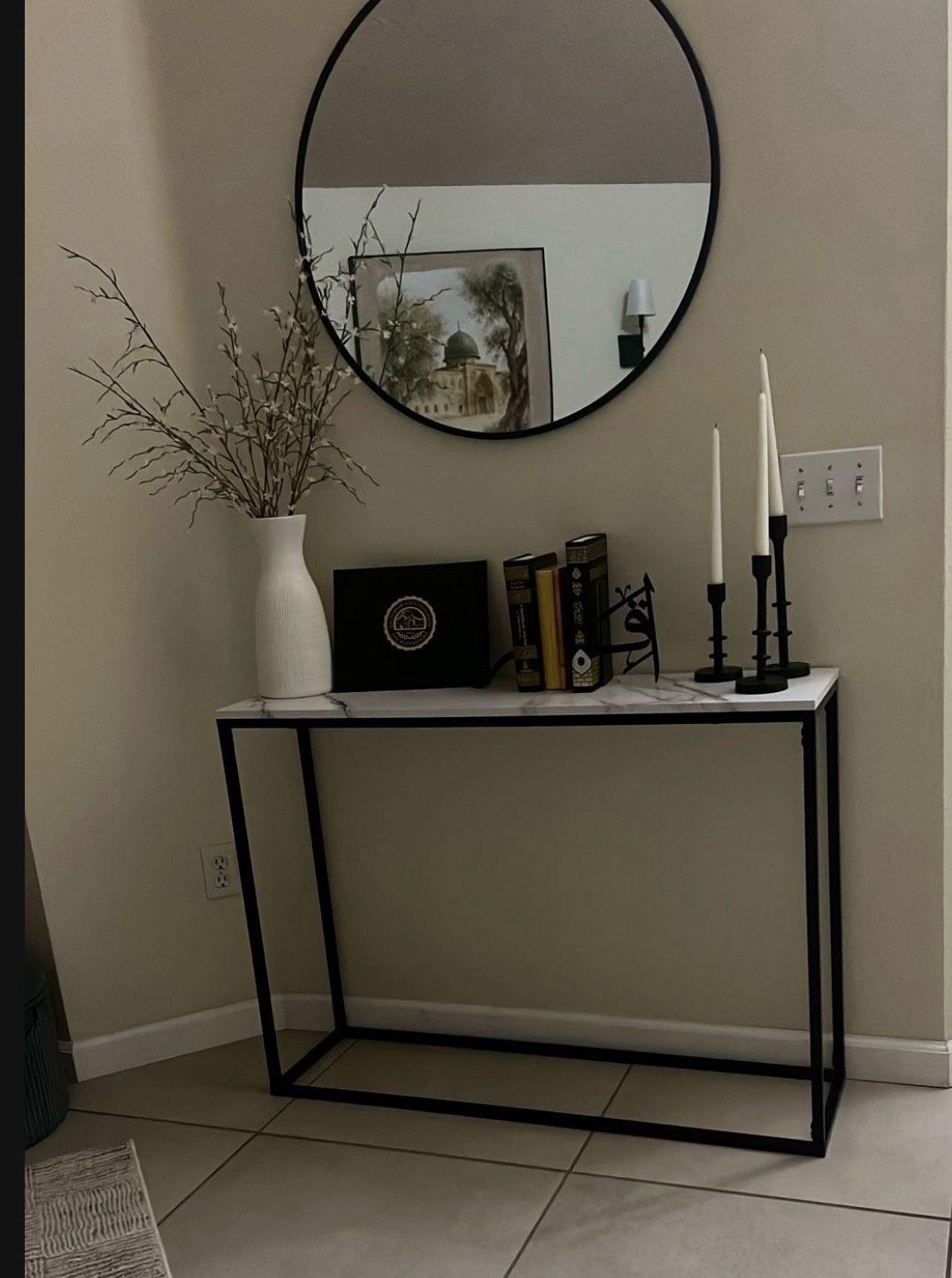 Like new console table