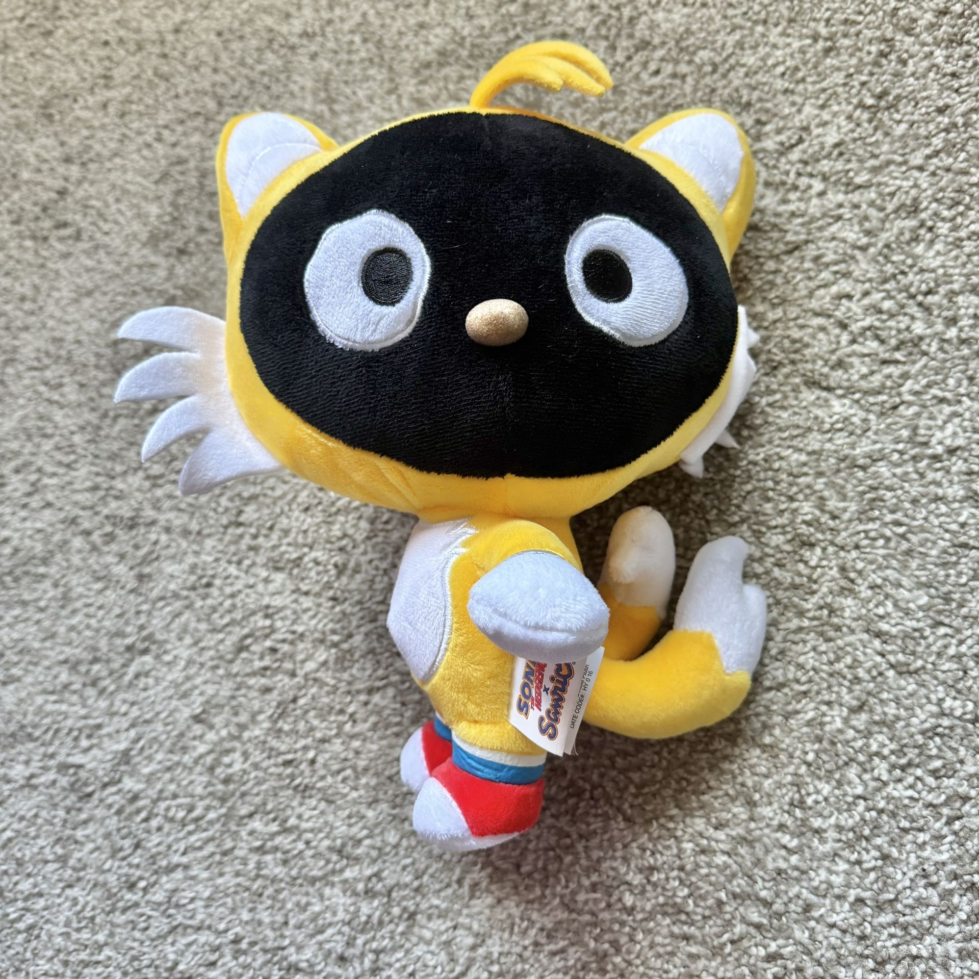 Sonic x Sanrio Plush: Tails x Chococat