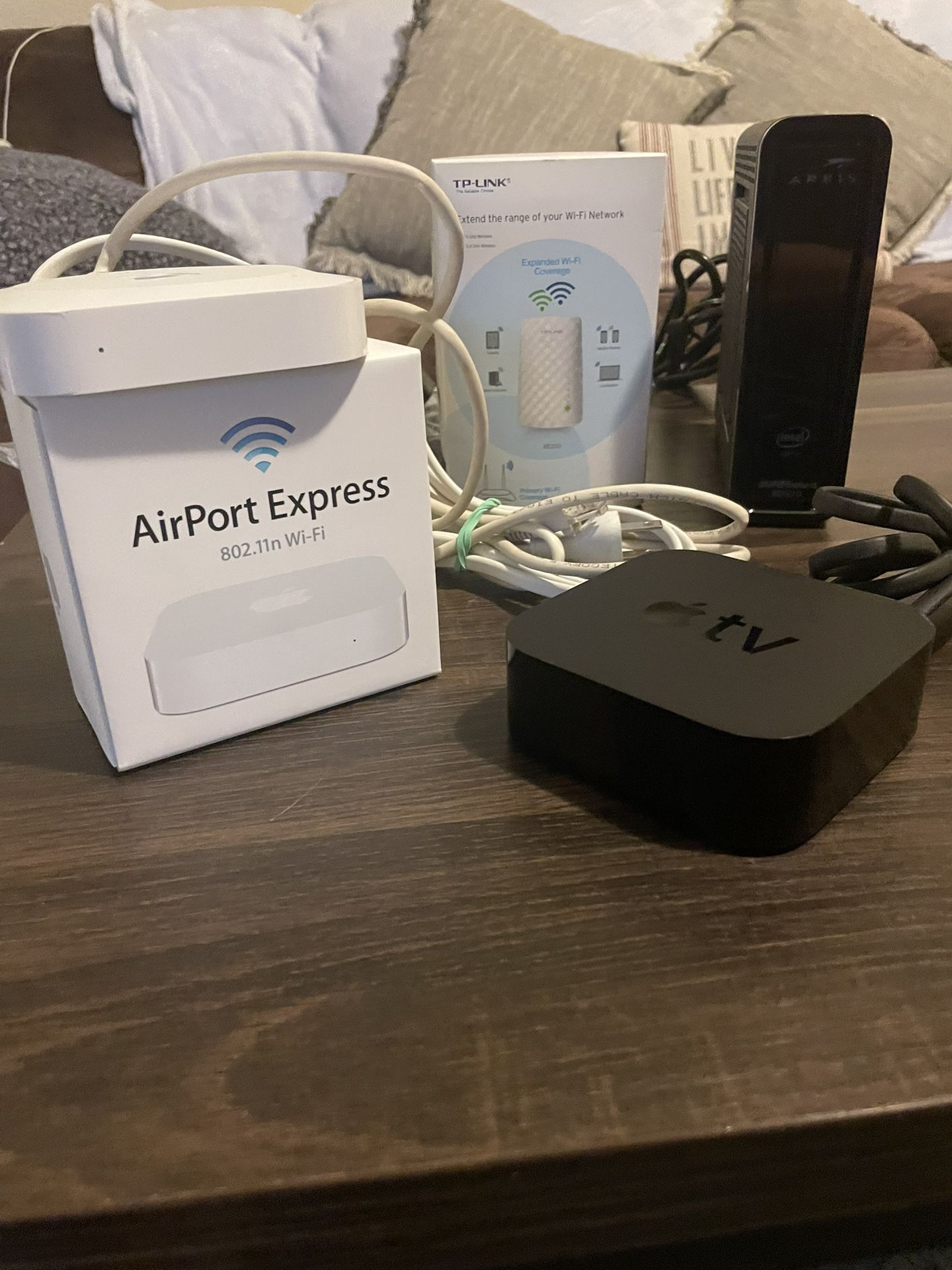 New White express Airport With Box And Cord 