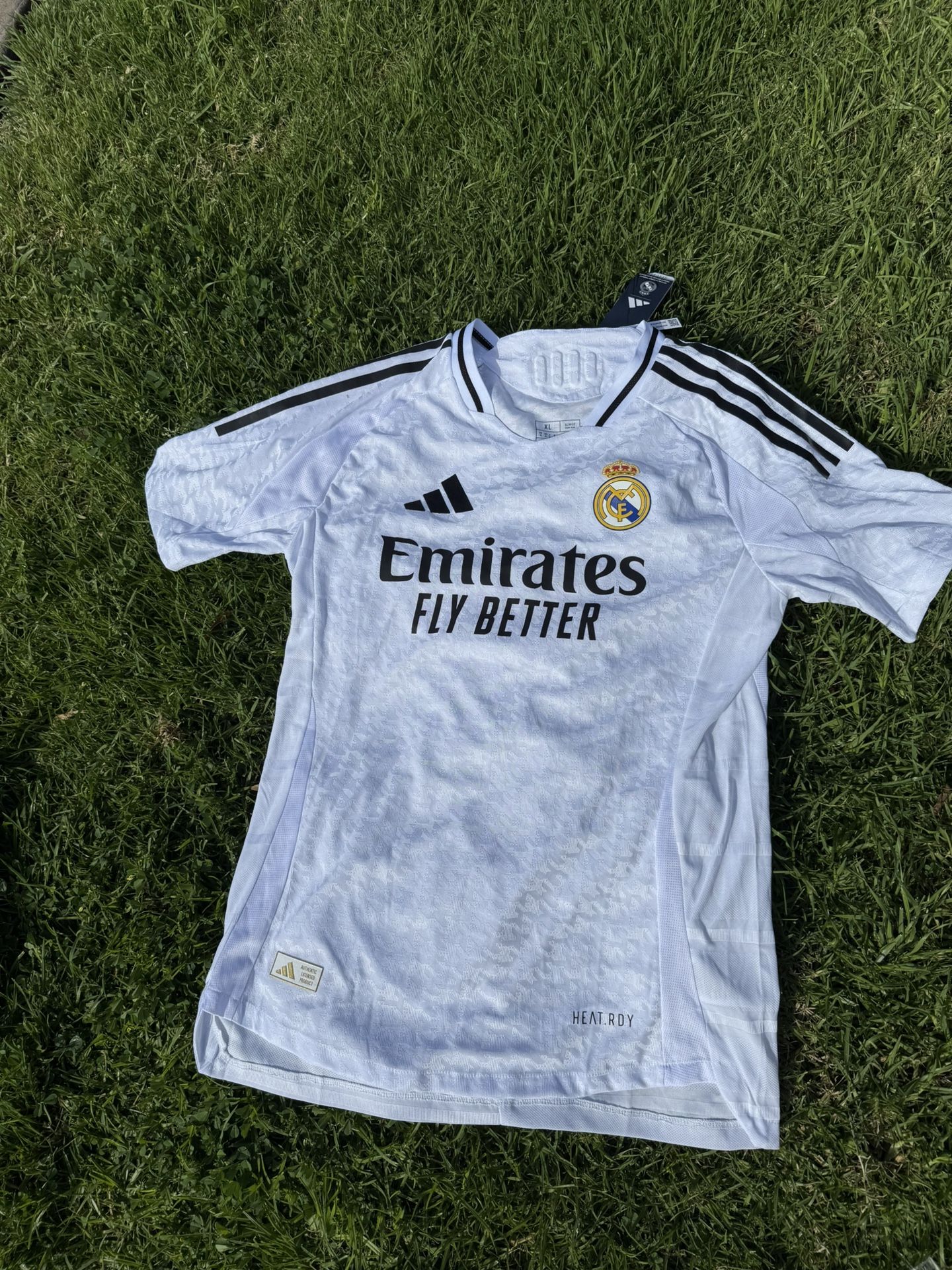 Real Madrid Vini Jr 7Player Version/Versioj Jugador Size XL