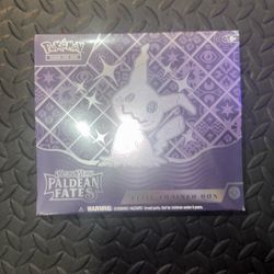 Pokemon Paldean Fates Pokemon Center ETB