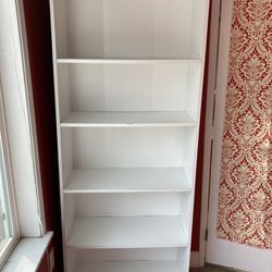 Tall White Bookcase Shelves