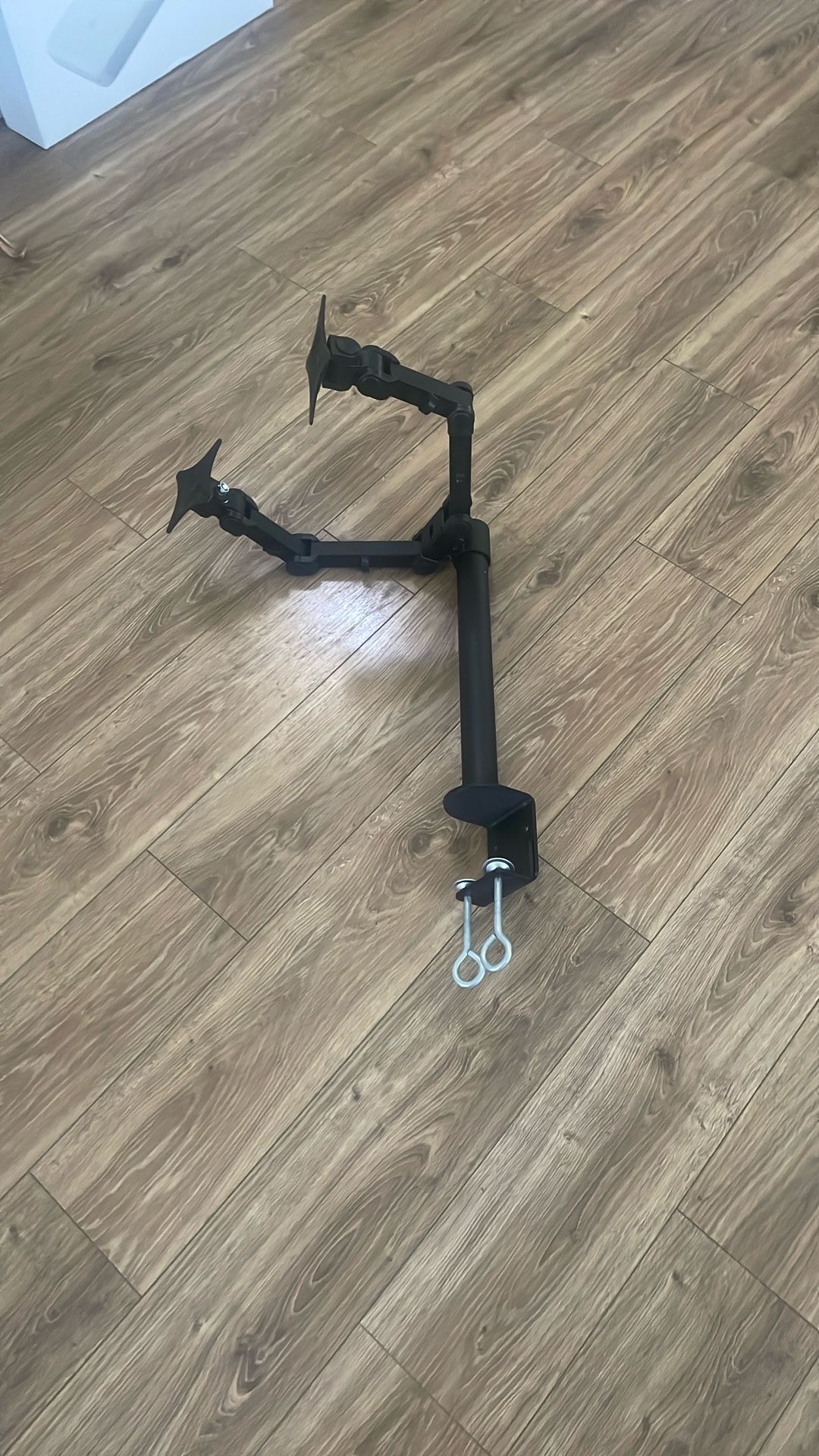 Dual Monitor Arm Desk Mount – Fully Adjustable, VESA Compatible