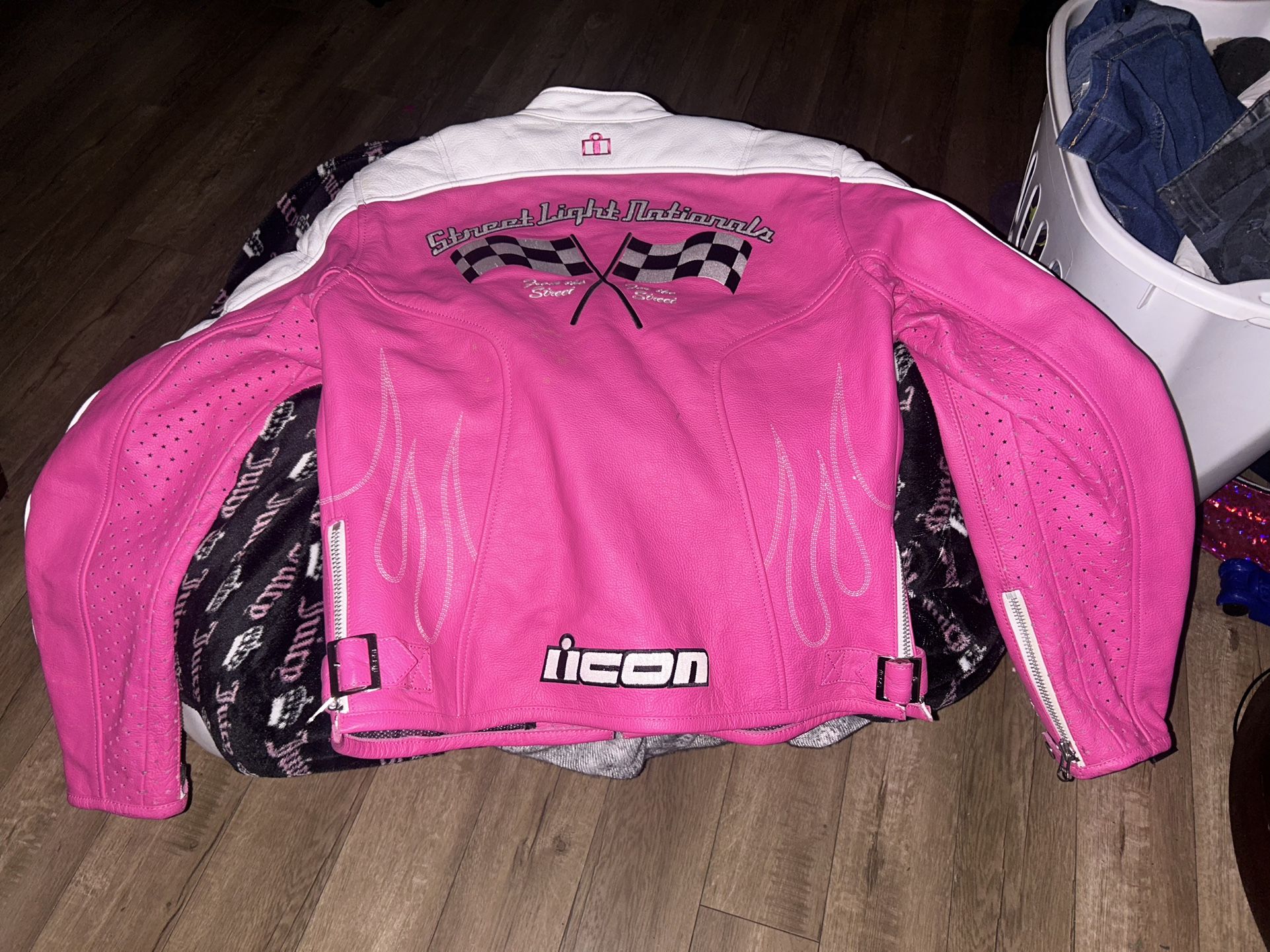 icon Kitty Leather riding jacket