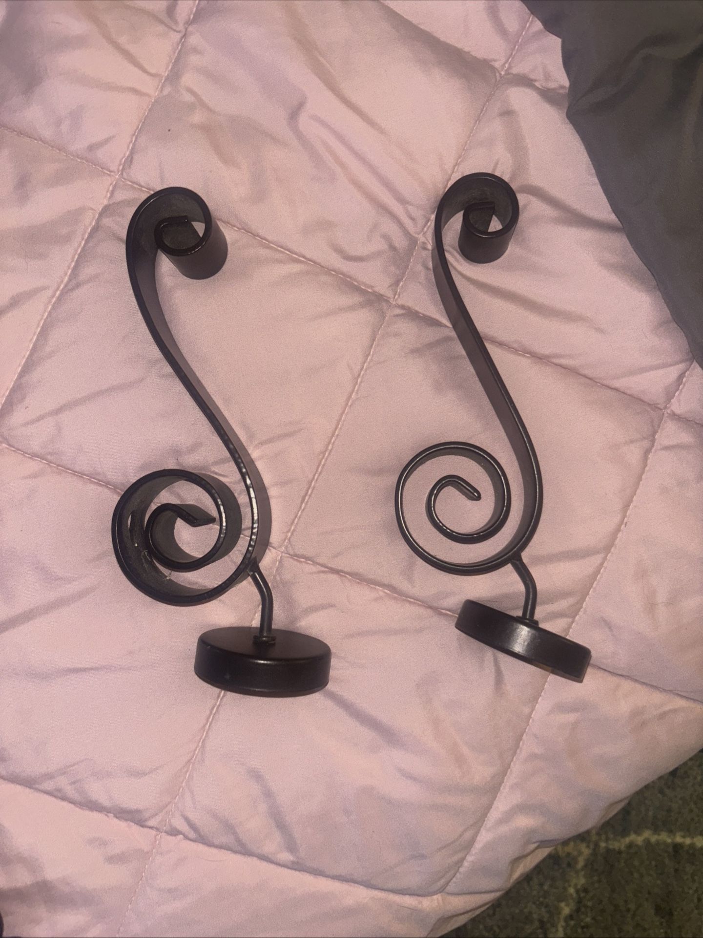 Black Iron Sconces