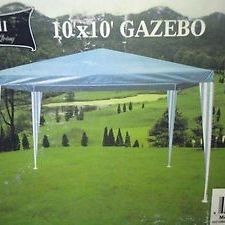 VM International. 10x10 Blue Gazebo