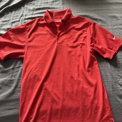 Red Nike Golf Polo 