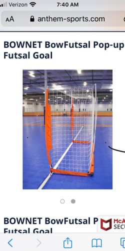 Bownet futsal net goals