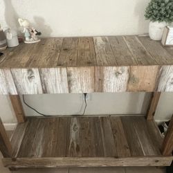 Wooden Console Table 