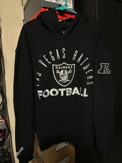 Raiders Hoodie Black Mens Large