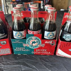 Coca Cola Limited Edition 17-0 Miami Dolphins Original Box 6