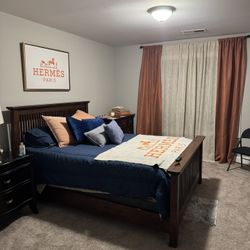Queen Size Bed And Dresser 