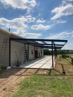 Gate Patio Cover Hand Rail