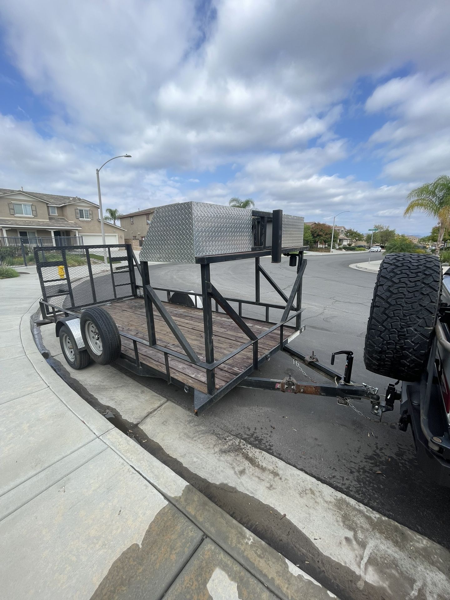 2018 14’ Utility Trailer With Ramp